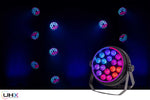 Colorkey CKU-5073 Halo Par HEX 18P - 18x10W RGBWA+UV LED Wash Light with Pixel Mapping