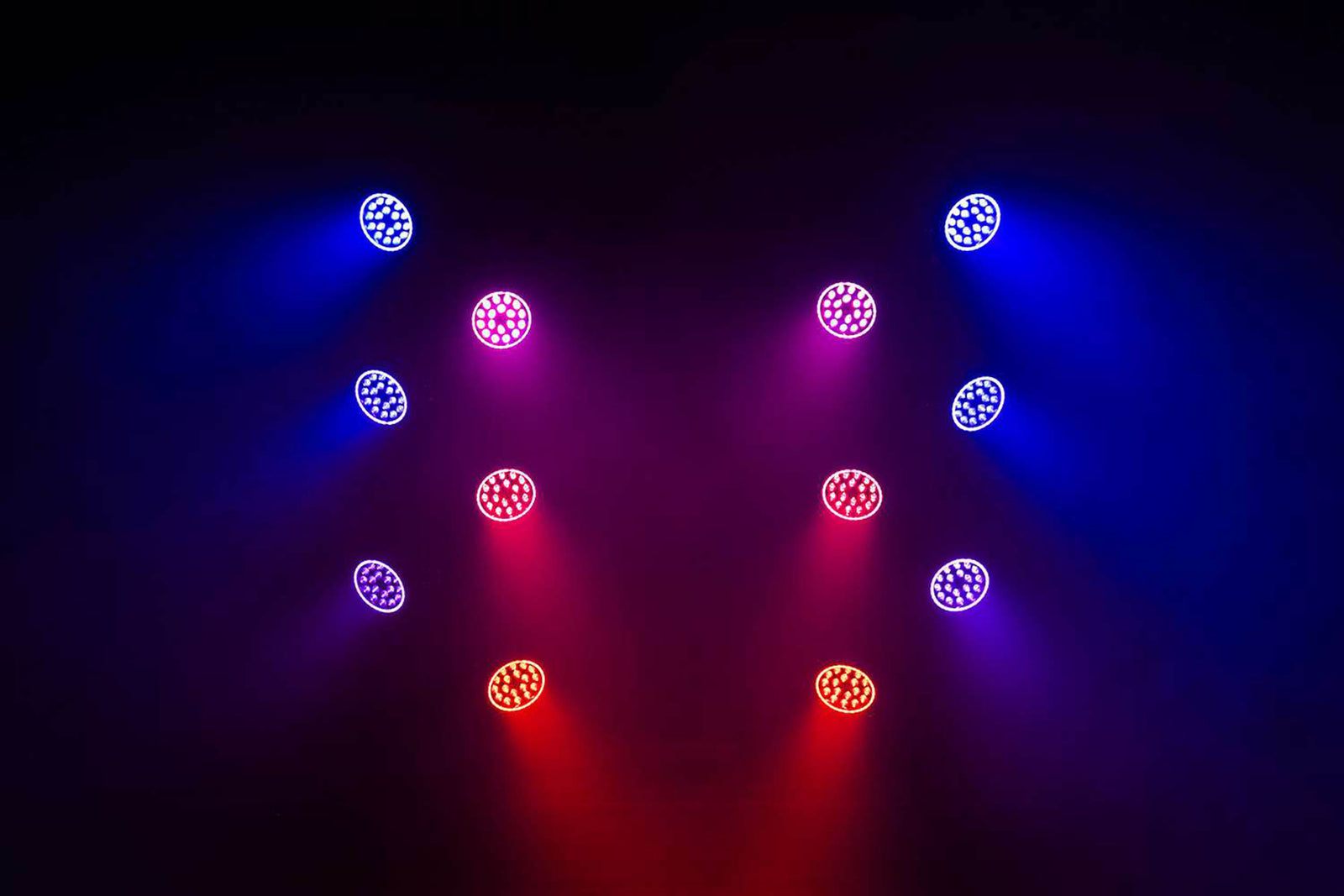 Colorkey CKU-5073 Halo Par HEX 18P - 18x10W RGBWA+UV LED Wash Light with Pixel Mapping
