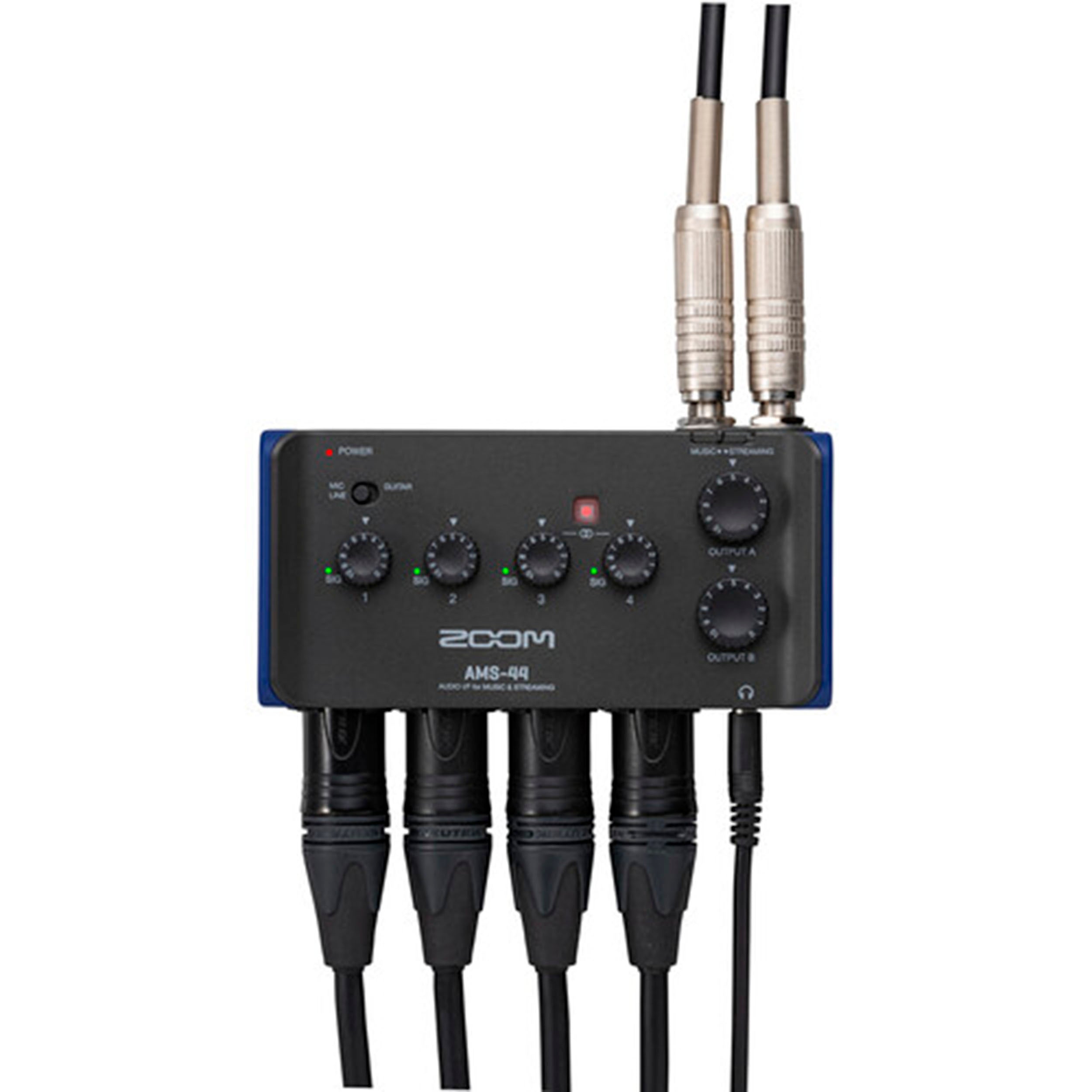 B-Stock: Zoom AMS-44 USB-C Audio Interface with 4 Preamps