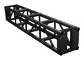 Show Solutions ST-1212-072-B Black Powder Coated 6' Long, 12" Straight Truss with Grade-8 Bolts