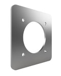 Show Solutions ST-1212-0005 Separador de armadura de placa de extremo cuadrada de aluminio de 12″ x 12″ - 1/2″