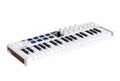 Arturia MiniLab 37 Clavier maître MIDI portable 37 touches avec pads RVB, USB-C et intégration DAW - Blanc