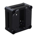 Show Solutions ST-1212-006-B, espaciador recto de armadura de 15,24 cm de largo y 30,48 cm de ancho, con recubrimiento de polvo negro