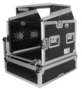 B-Stock : Valise de transport ProX T-8MRSS 8U Rack x 10U Top Mixer DJ Combo Flight Case