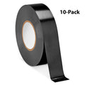Uline S-26039BL, Black Professional Electrical Tape - 3/4" x 22 yds - 10-Pack