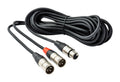 Cable divisor de 5 pines XLR hembra a dos XLR macho de 3 pines Universal Audio CBL-SPHERE25 - 7,62 m