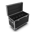 Kit Chauvet Professional WELL Panel X 4-Pack de panneaux LED RGBWW à piles IP65 avec étui de chargement