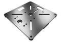 Show Solutions BP3030-STEEL-TS-2F Steel Theatre Series Base Plate with 2 Schedule 40 Flanges