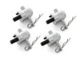 Galaxy Stage GS34-C12 Paquete de 4 Medios Cónicos para Bloques de Esquina