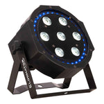 Eliminator Lighting LP8R 60W RGBW Flat Par with 7 x 8-Watt 4-in-1 LEDs