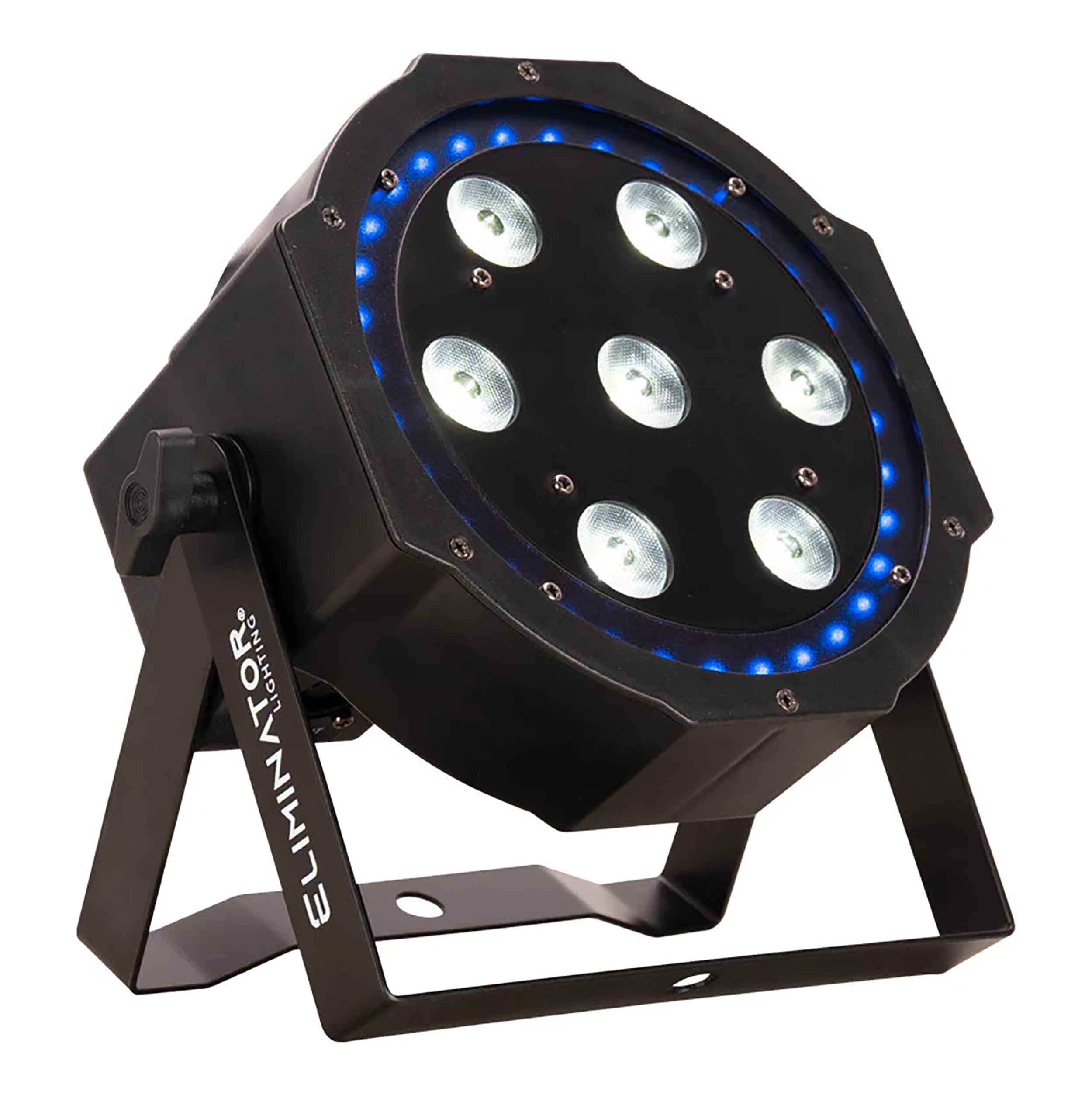 Eliminator Lighting LP8R 60W RGBW Flat Par with 7 x 8-Watt 4-in-1 LEDs