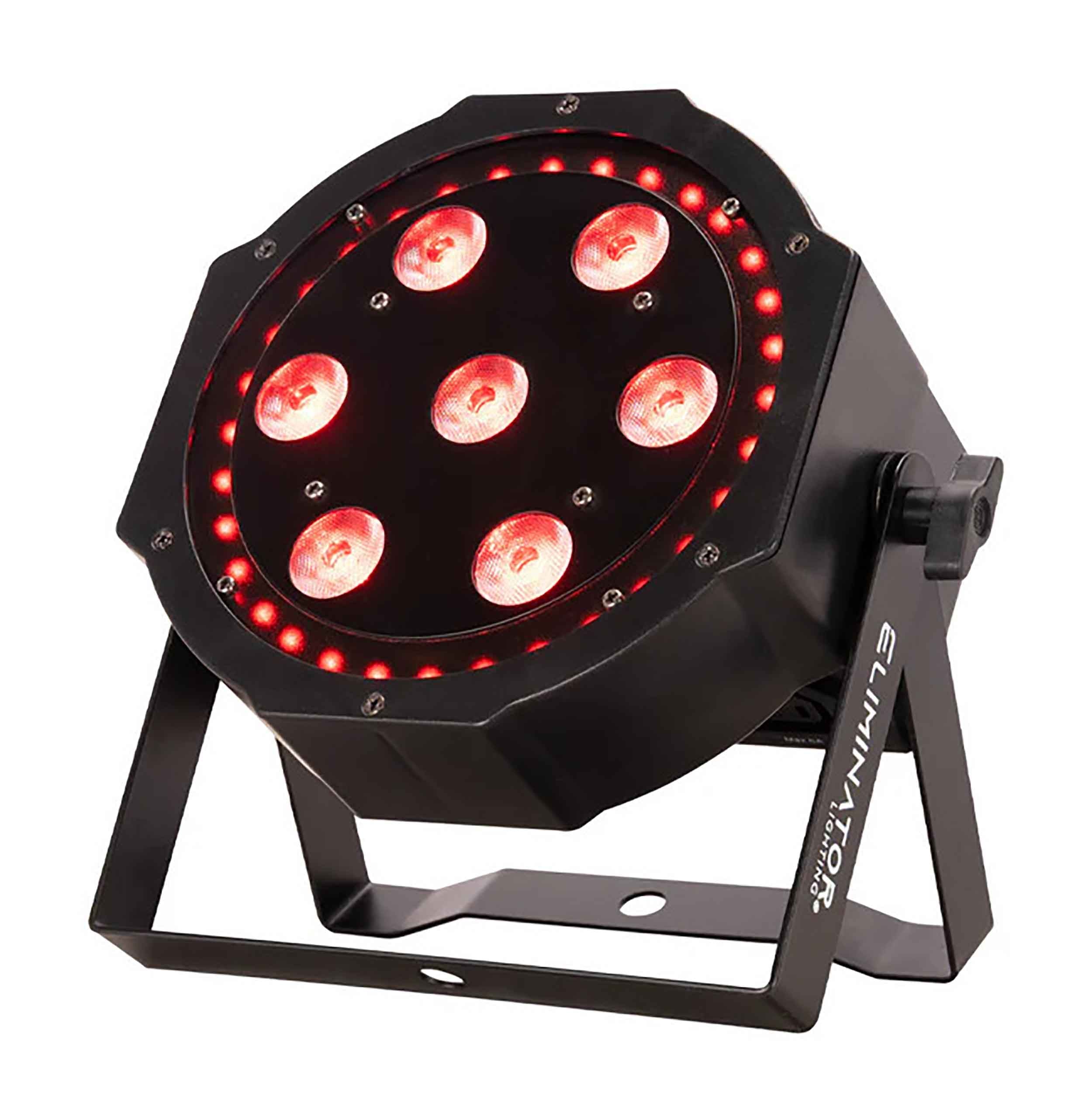 Eliminator Lighting LP8R 60W RGBW Flat Par with 7 x 8-Watt 4-in-1 LEDs