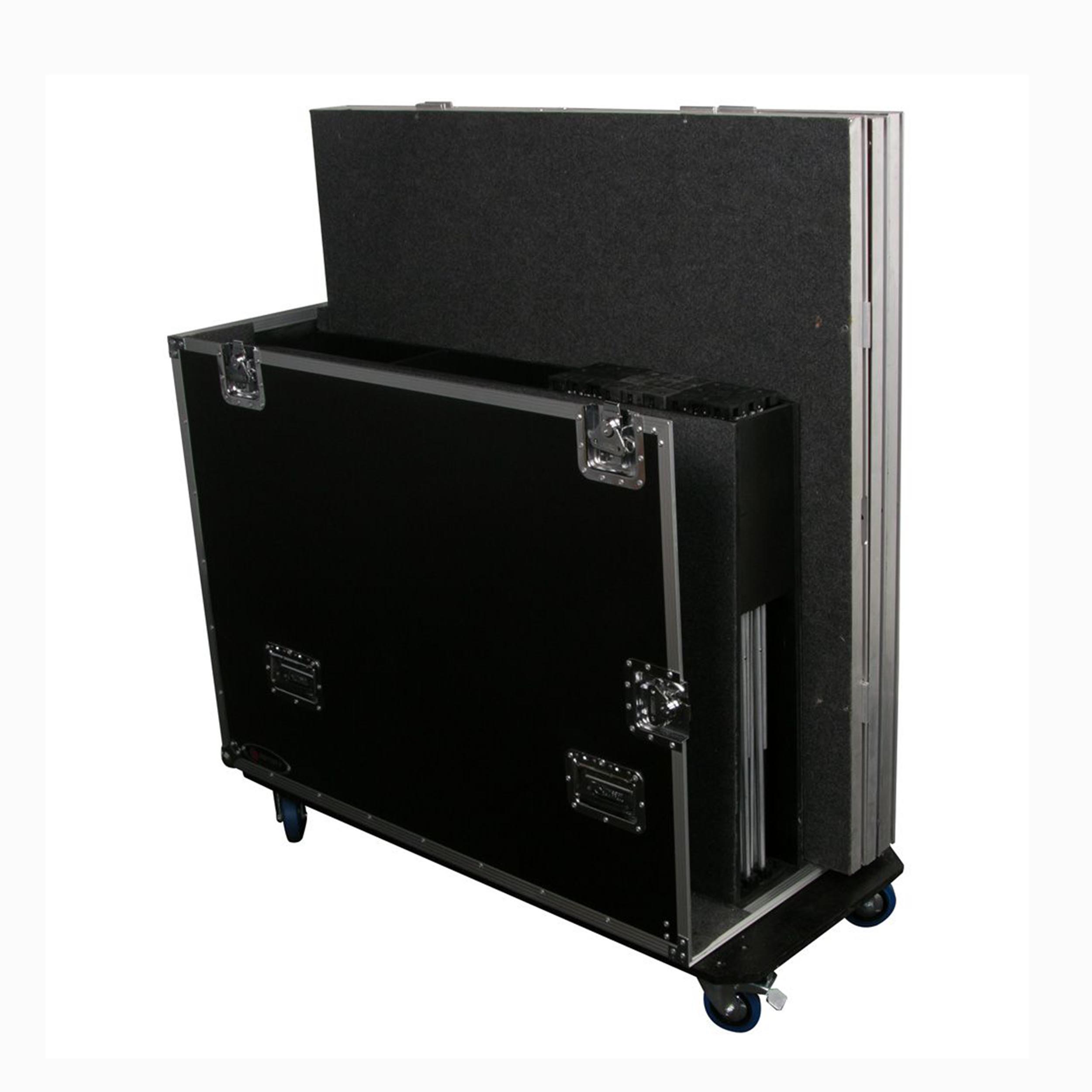 Show Solutions DD4824X6WPRO Flight Case for Six 48″ X 24″ Decks and Six Risers