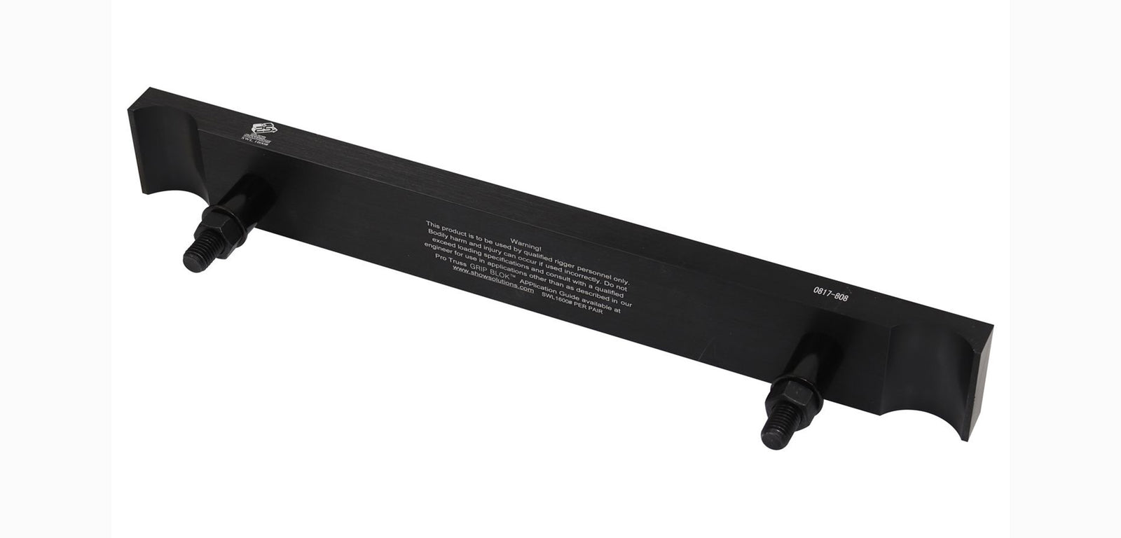 Show Solutions GRIPBLOK20B Black Grip Blok for 20.5" Truss Systems - Sold as Pair