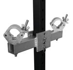 Show Solutions LBRR Rolling Rack for 6 Lamp Bars with Heavy-Duty Casters