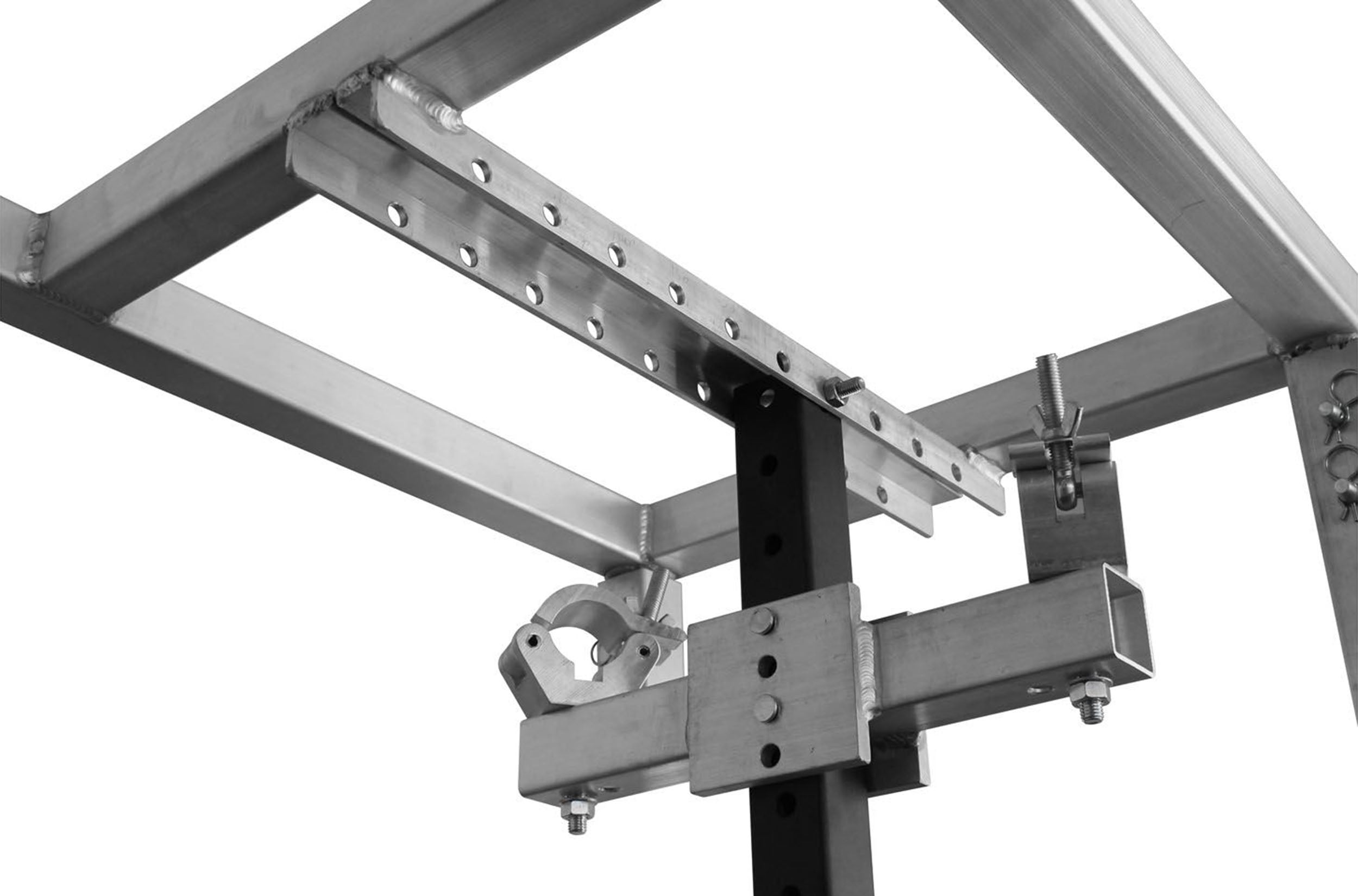 Show Solutions LBRR Rolling Rack for 6 Lamp Bars with Heavy-Duty Casters