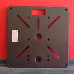 Show Solutions BP2020-STEEL-TS-2F Theatre Series Base Plate with 2 Welded Flanges