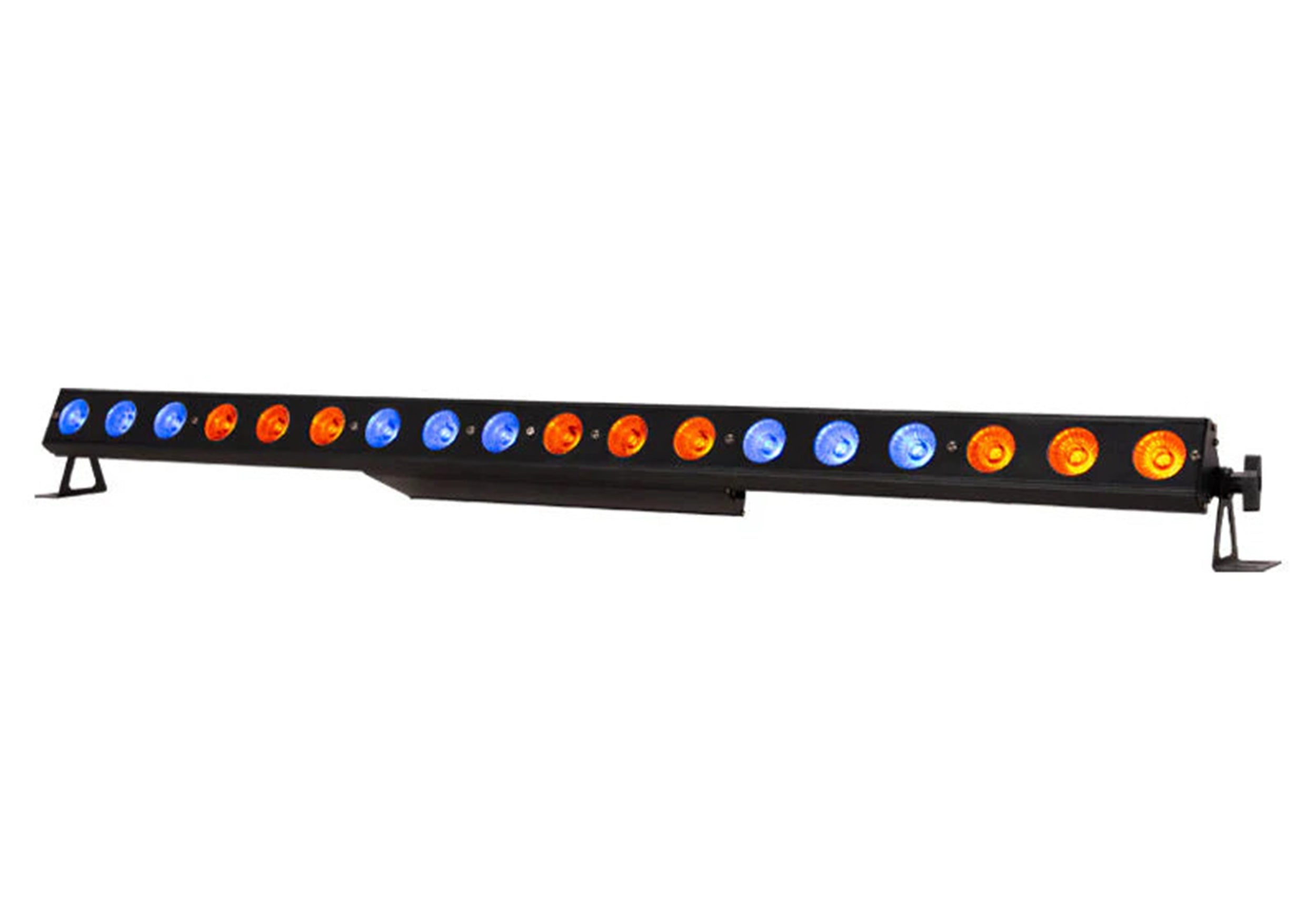 Eliminator Lighting Mega Color Q18, 18x4W RGBA 4-in-1 LED Linear Wash Fixture with Individual Pixel Control
