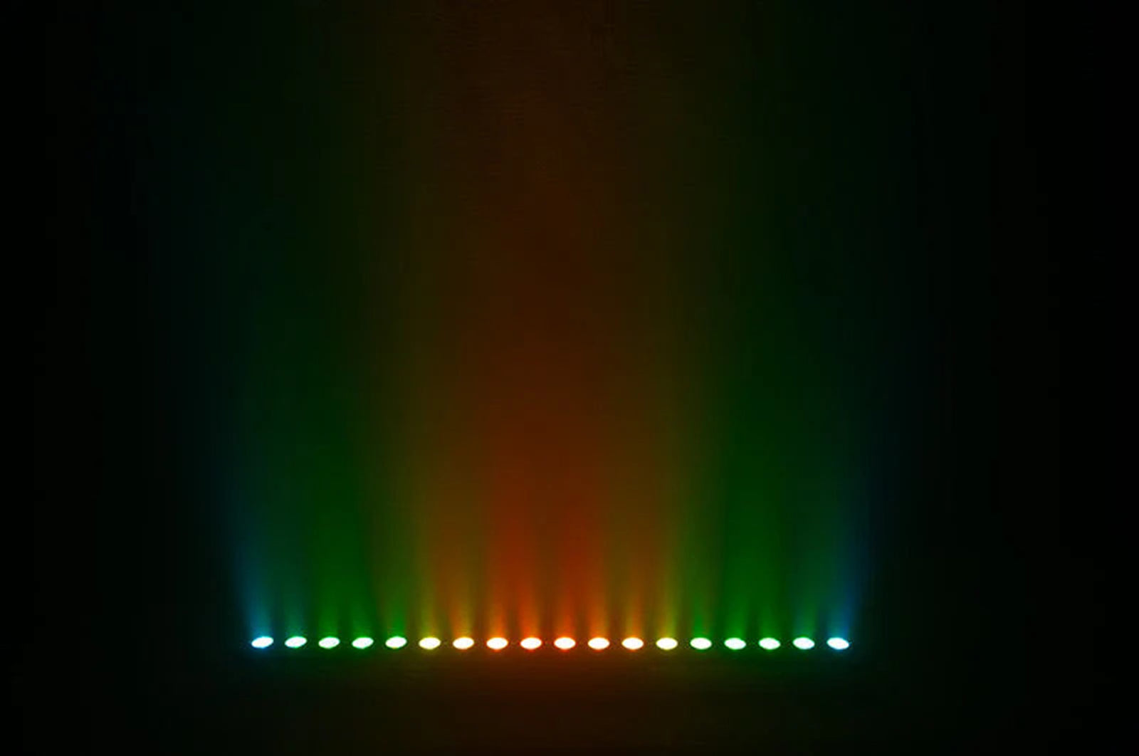 Eliminator Lighting Mega Color Q18, 18x4W RGBA 4-in-1 LED Linear Wash Fixture with Individual Pixel Control
