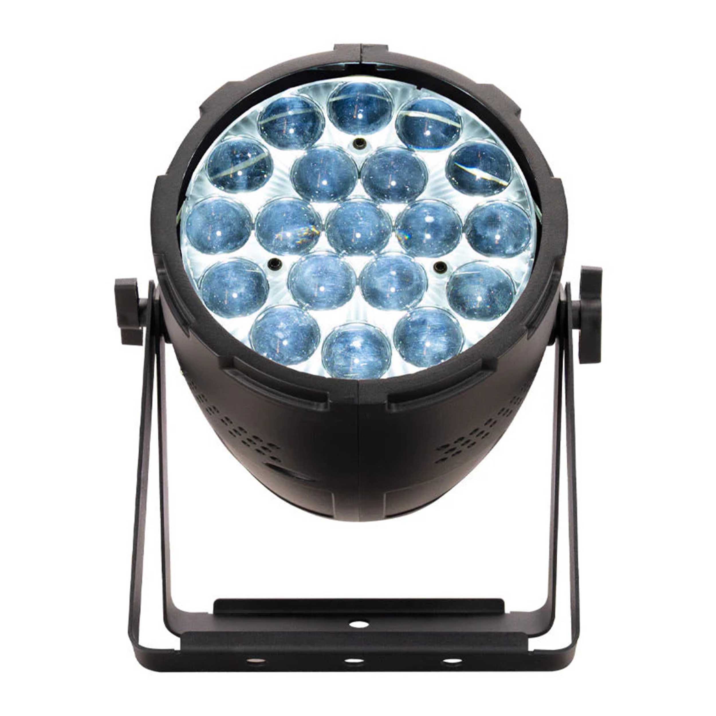 Eliminator Lighting Mega Par Z Wash 19x15W RGBW 4-in-1 LED Wash Fixture with Motorized 10°–60° Zoom