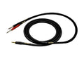 Mogami Gold Cable en Y TRS Macho de 3,5 mm a TT Dual Macho