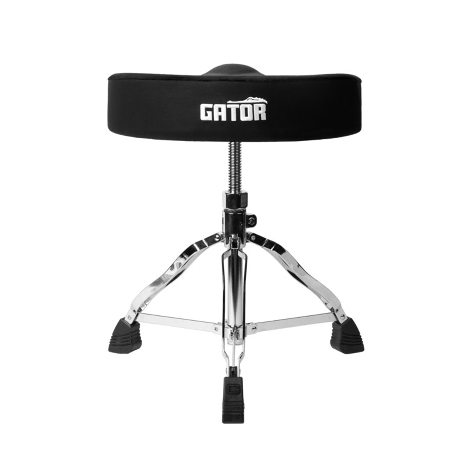 Gator Cases GP-DTH-SSD-BK Percussion Spindle Drum Throne - Black