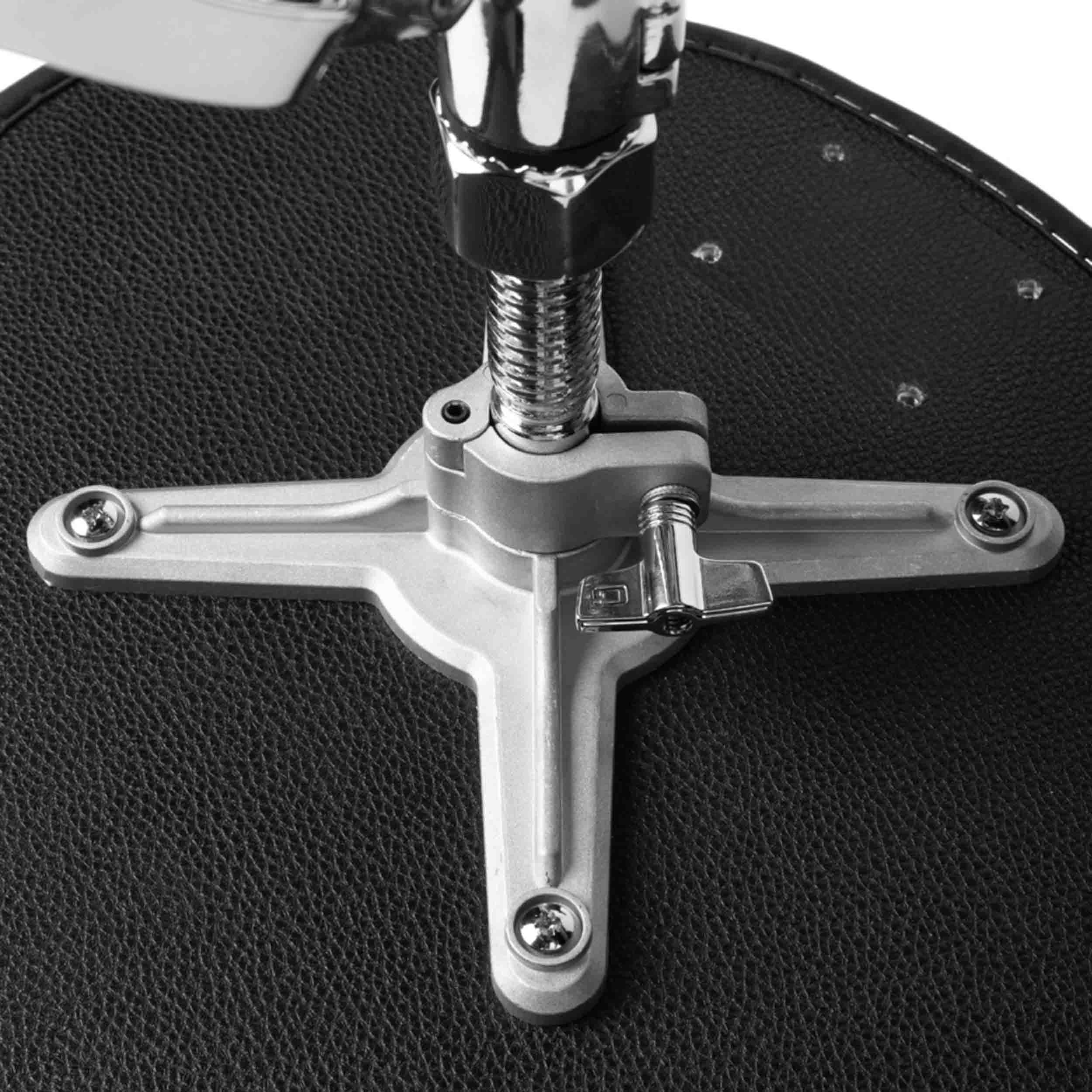Gator Cases GP-DTH-SSD-BK Percussion Spindle Drum Throne - Black