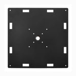 Show Solutions BP4848-STEEL-R2 Base Plate with 2" Raised Frame and Welded Schedule 40 Flange - 9mm Thick