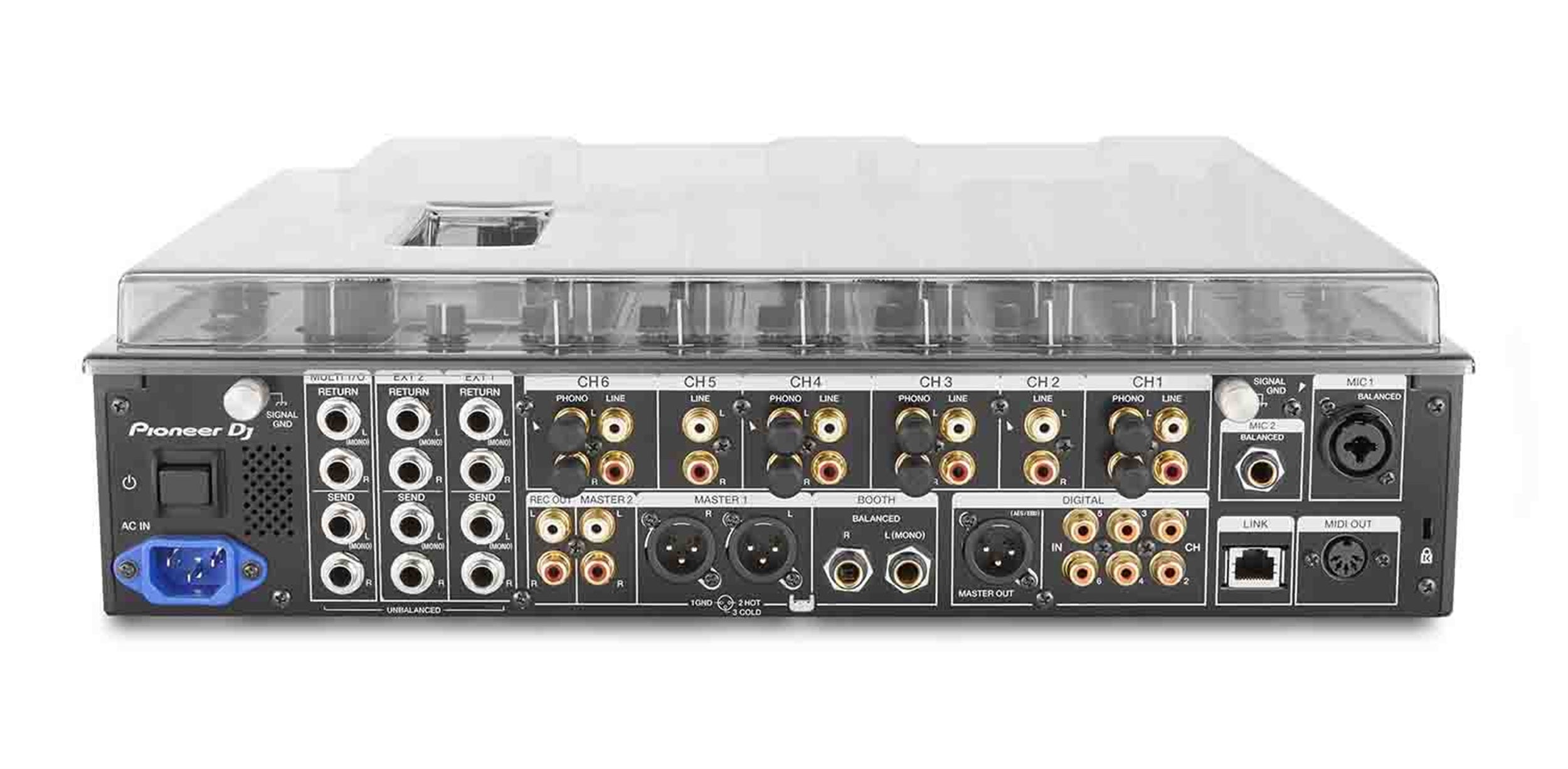 B-Stock: Decksaver PC-V10 Protection Cover for Pioneer V10 DJ Mixer