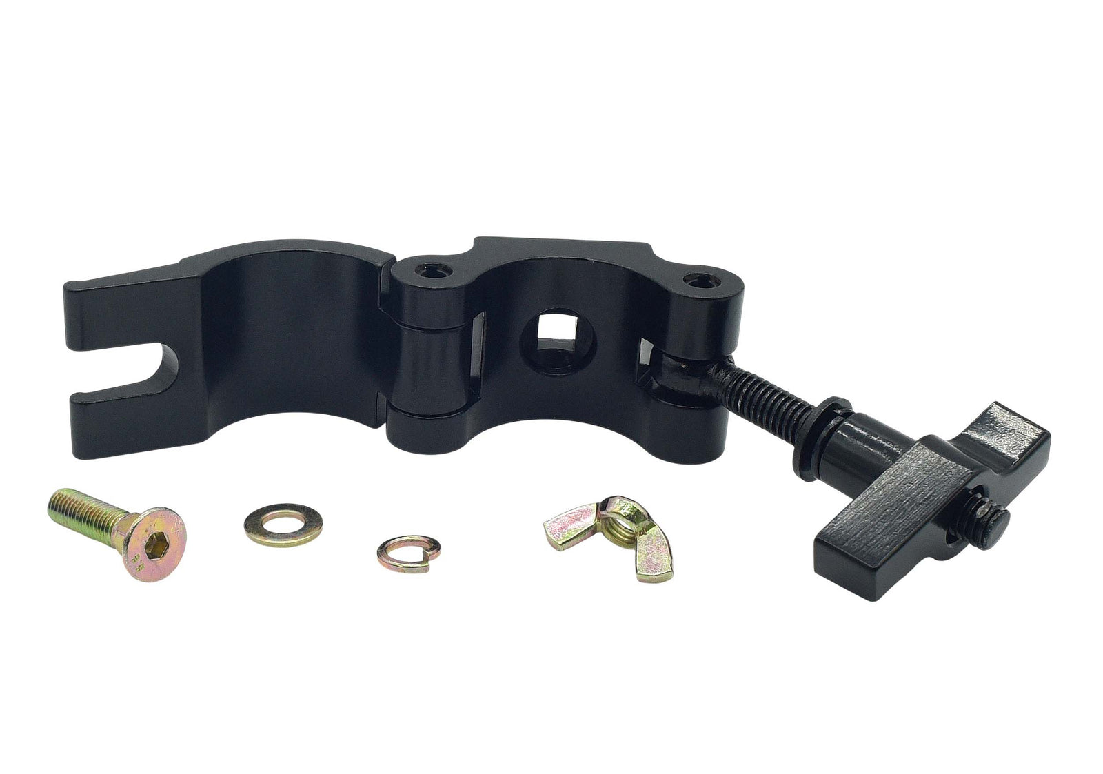 ProX T-C40H-BLK Aluminum Clamp for 0.47"-2.0" Truss Tubes with M10 Bolt - Black Finish