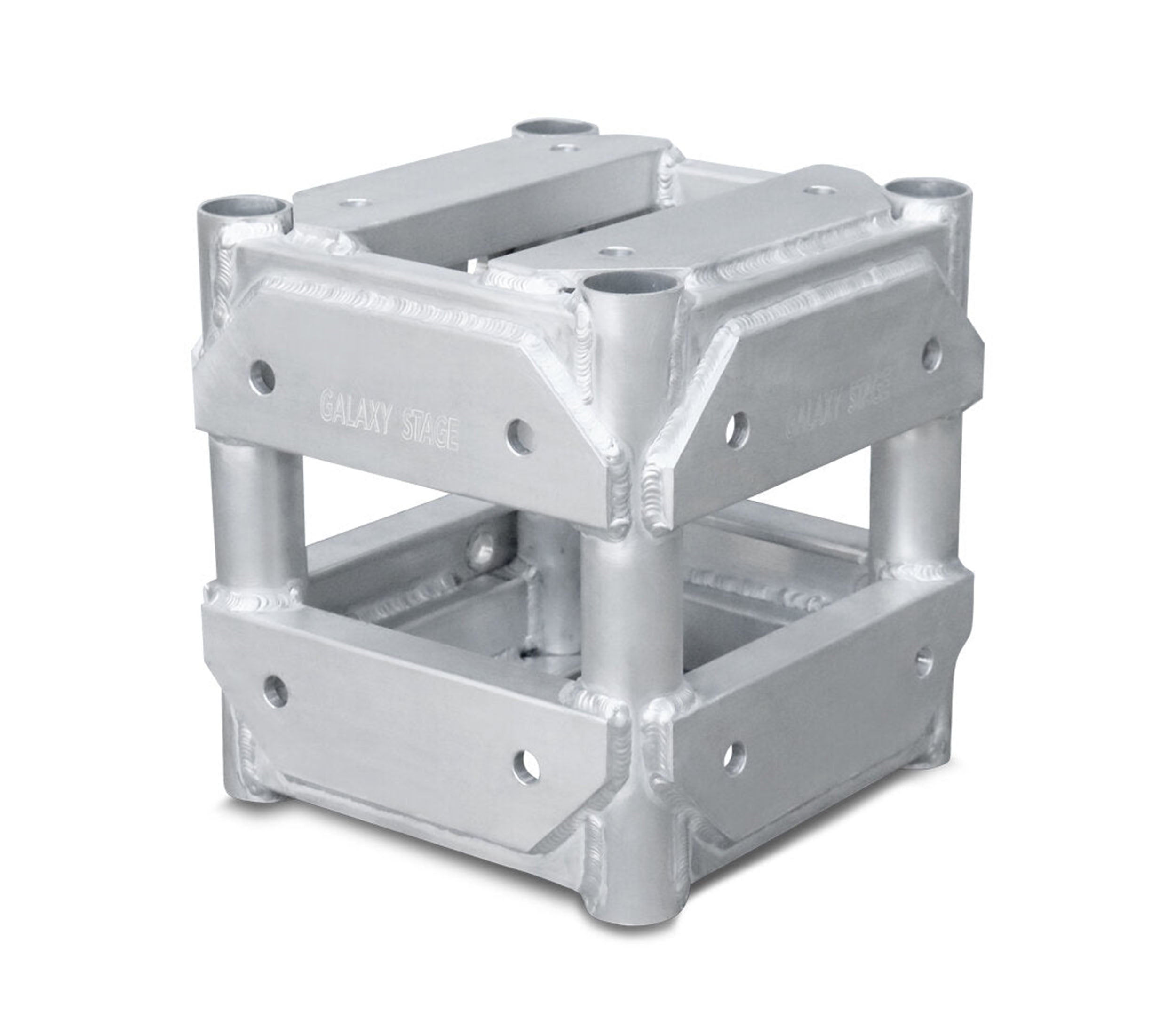 Galaxy Stage GS-12CB, 12-Inch 6-Way Pro Corner Block for Truss Systems