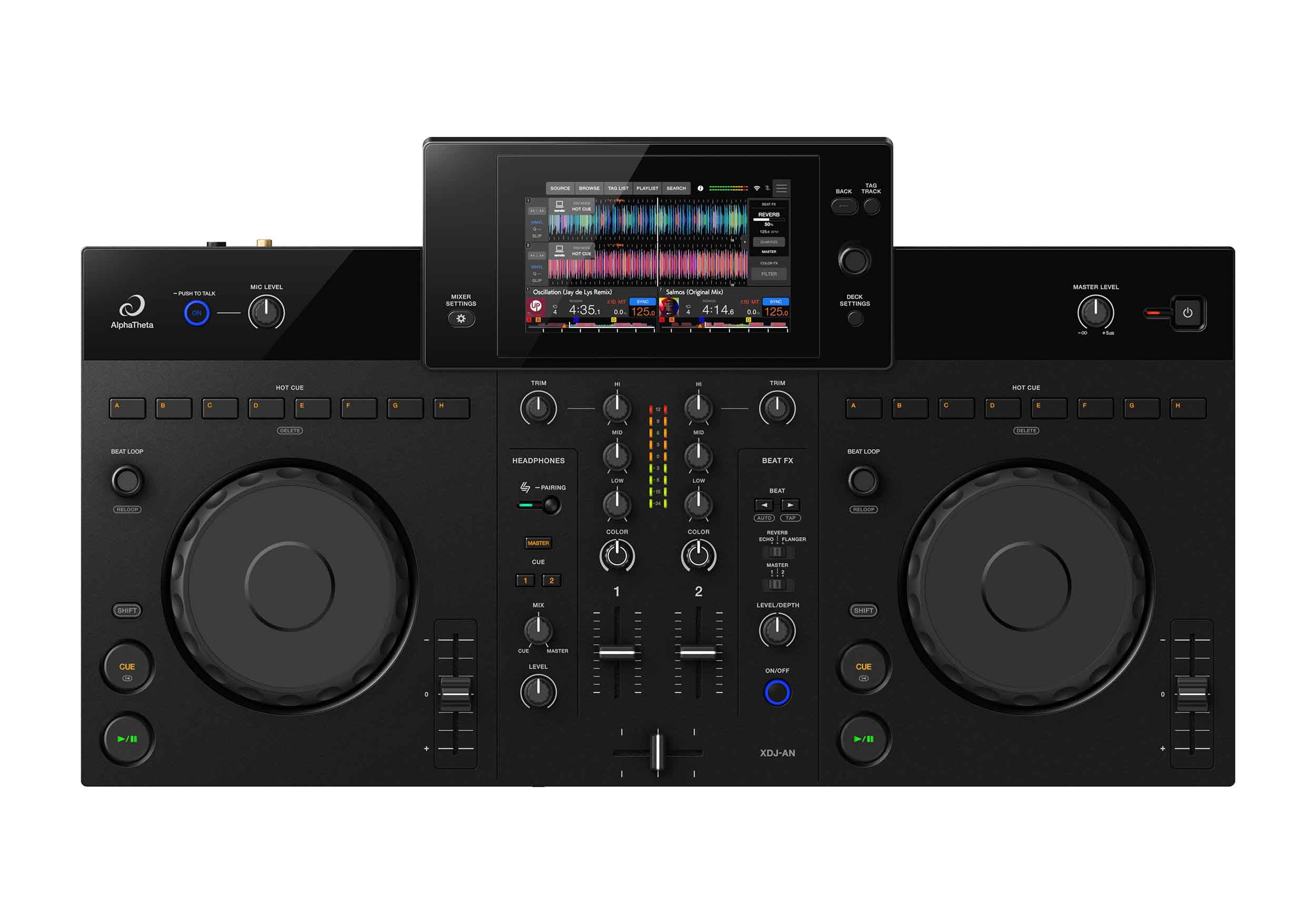 AlphaTheta XDJ-AN 2 Channel Serato & Rekordbox All-in-One DJ Controlle