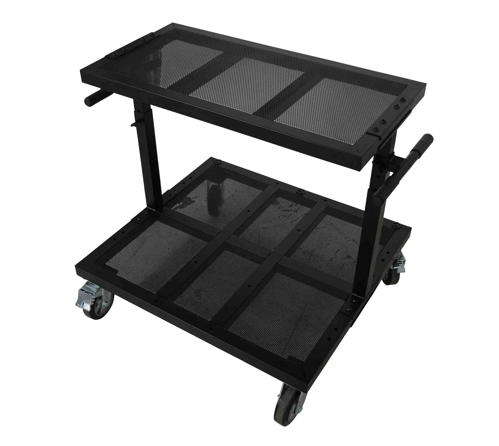 ProX X-BeatWagon Multi-Function Rolling Performance Station with Adjustable Shelf and F34 Truss Compatibility
