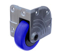 ProX X-PEW8675-HD Roulette d'angle latérale en zinc robuste Penn-Elcom 3 avec roue bleue