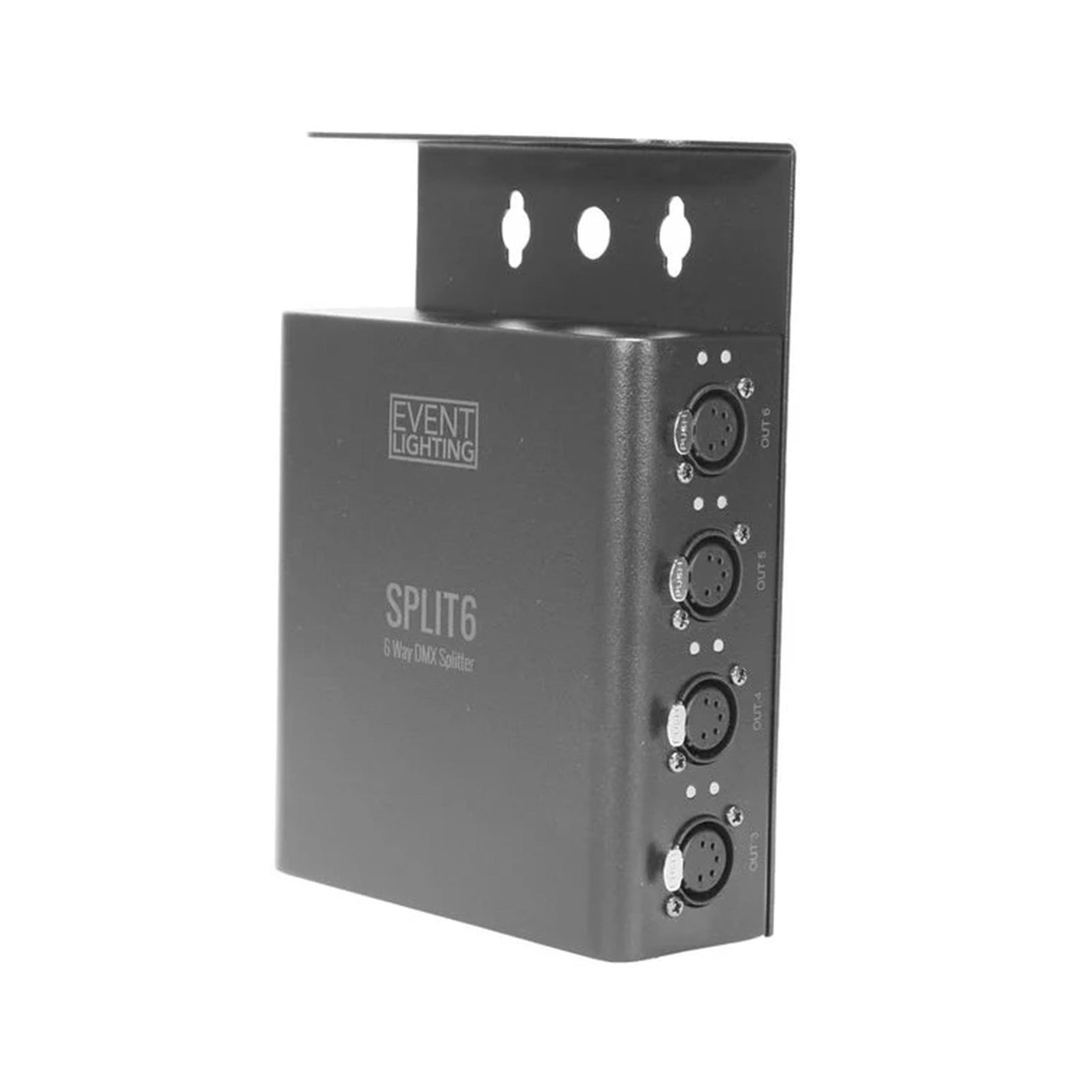 Antari Event Lighting SPLIT6 Indoor 6-Way DMX Splitter with 5-Pin XLR and PowerCON - 6-Way