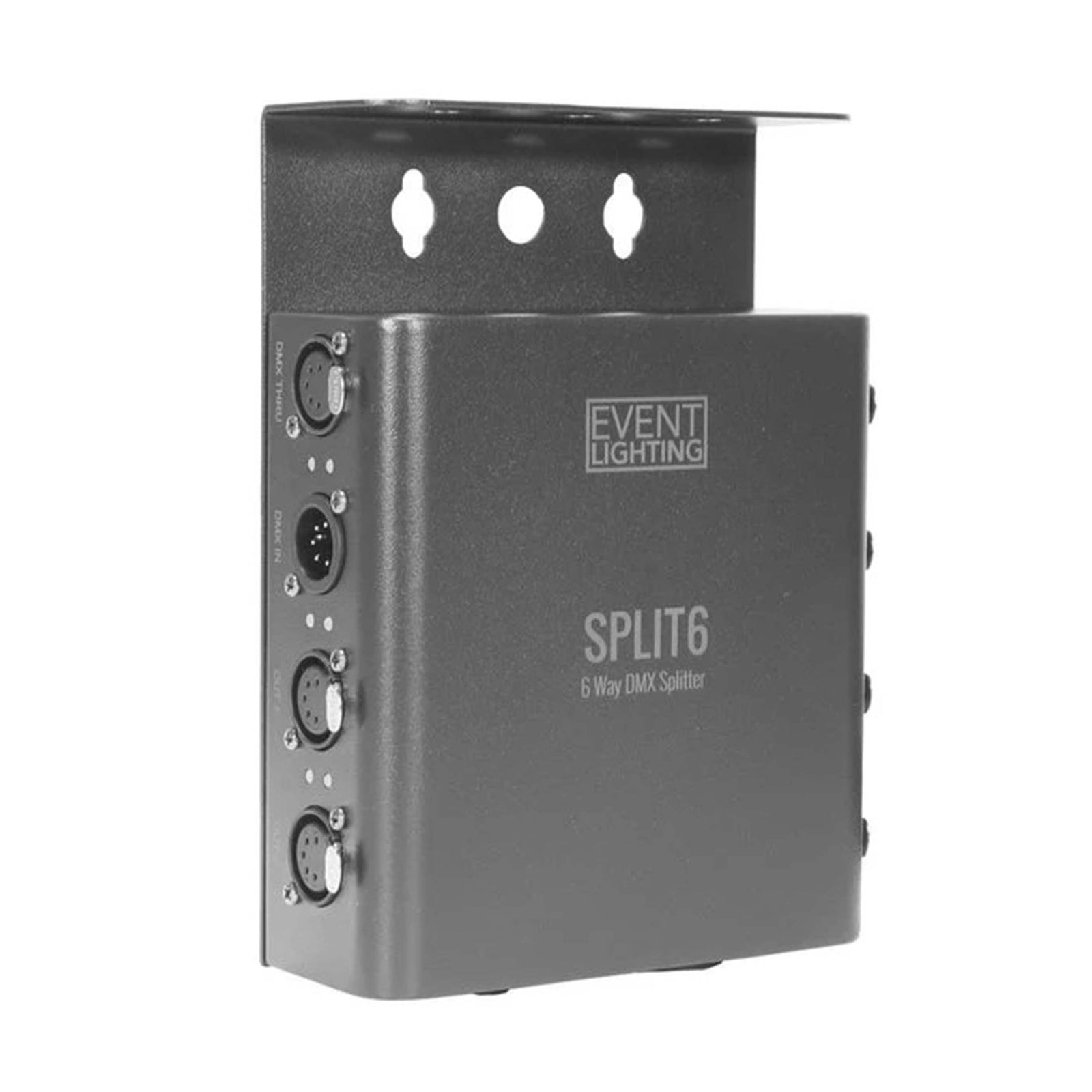 Antari Event Lighting SPLIT6 Indoor 6-Way DMX Splitter with 5-Pin XLR and PowerCON - 6-Way