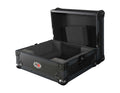 ProX XS-RP7BL Flight Case entièrement noir pour platine vinyle Reloop RP-7000 et RP-7000 MK2 avec mousse sur mesure
