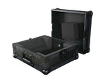 ProX XS-RP7BL All-Black Flight Case for Reloop RP-7000 & RP-7000 MK2 Turntable with Custom Foam