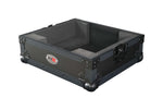 ProX XS-RP7BL All-Black Flight Case for Reloop RP-7000 & RP-7000 MK2 Turntable with Custom Foam
