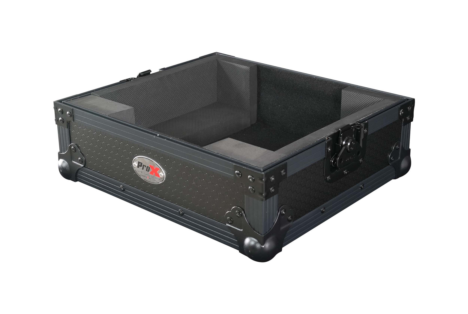 ProX XS-RP7BL All-Black Flight Case for Reloop RP-7000 & RP-7000 MK2 Turntable with Custom Foam