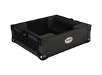ProX XS-RP7BL All-Black Flight Case for Reloop RP-7000 & RP-7000 MK2 Turntable with Custom Foam