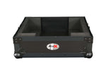 ProX XS-RP7BL All-Black Flight Case for Reloop RP-7000 & RP-7000 MK2 Turntable with Custom Foam