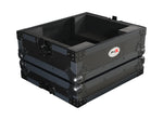 ProX XS-RP7BL All-Black Flight Case for Reloop RP-7000 & RP-7000 MK2 Turntable with Custom Foam