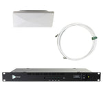 RF Venue COMB4CP-ARC 4-Channel IEM Antenna Combiner with CP Architectural Antenna