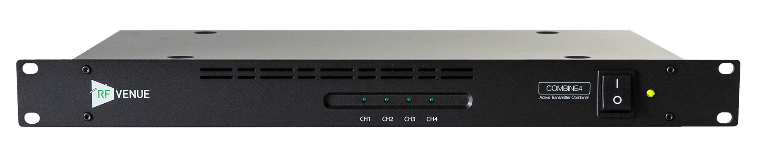 RF Venue COMB4CP-ARC 4-Channel IEM Antenna Combiner with CP Architectural Antenna