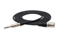 Hosa HSX-100, cable de interconexión balanceado TRS de 1/4" a XLR3M con conectores REAN - 30,48 m