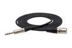 Hosa HSX-100, 1/4" TRS-XLR3M Balanced Interconnect Cable with REAN Connectors - 100 ft