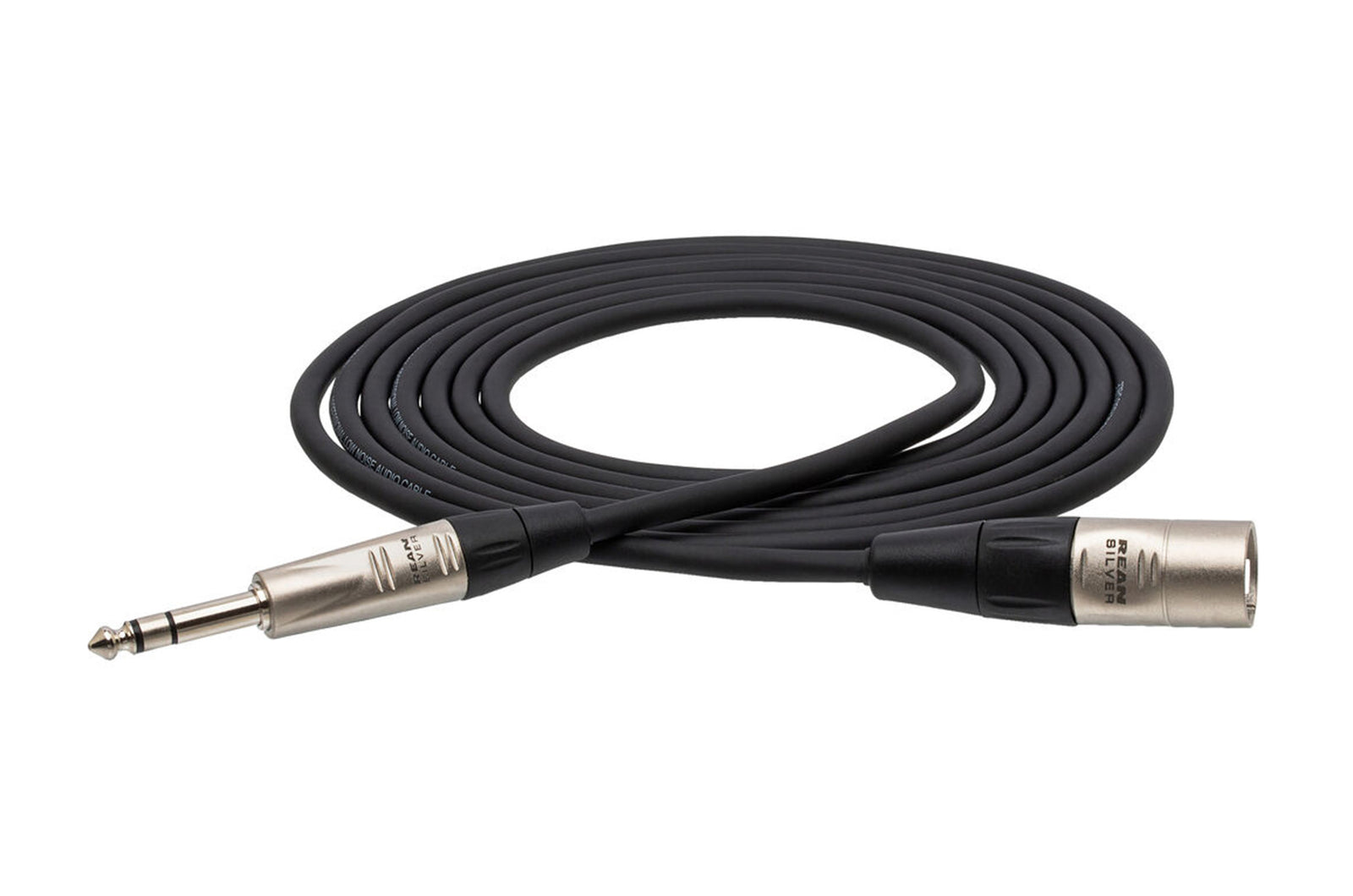 Hosa HSX-100, 1/4" TRS-XLR3M Balanced Interconnect Cable with REAN Connectors - 100 ft