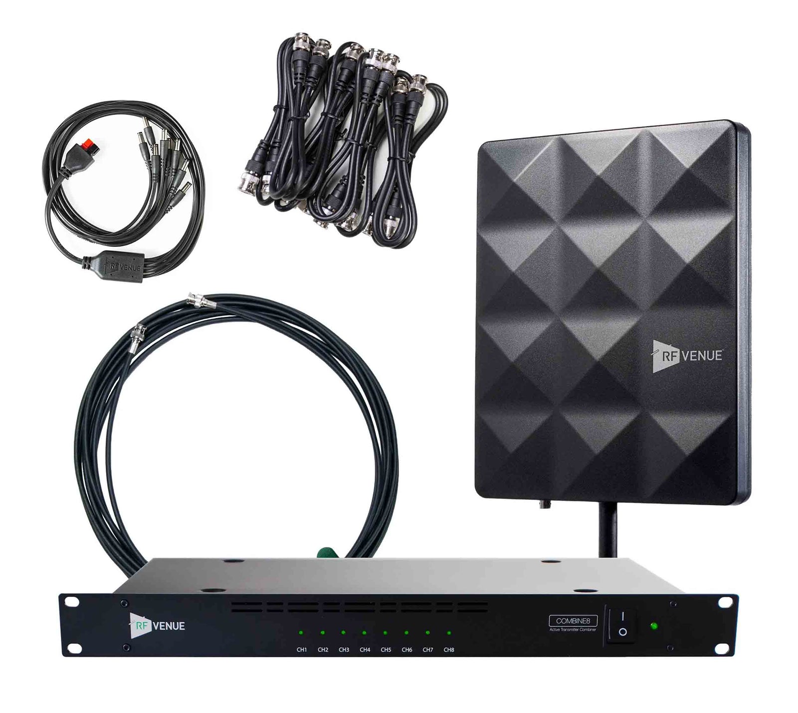 RF Venue COMB8CP-STAGE 8-Channel In-Ear Monitor Upgrade Pack with CP Stage Antenna