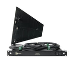 RF Venue DFINBDISTRO4 4-Channel Wireless Microphone Upgrade Pack with Black Diversity Fin Wall-Mount System